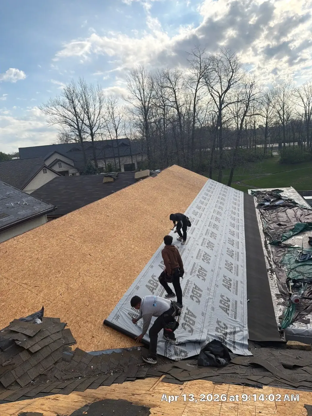Manufacturer-certified roof installation in Morristown